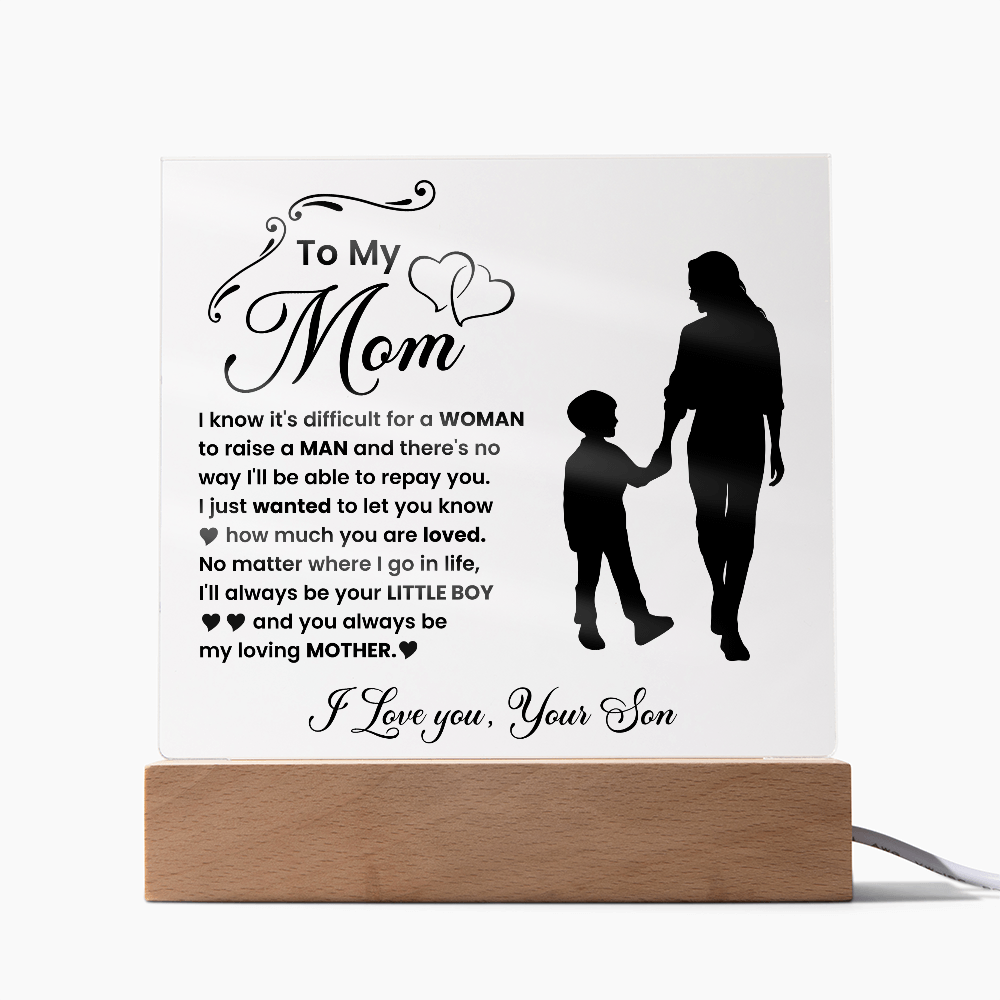 To My Mom "I'll Always Be Your Little Boy"