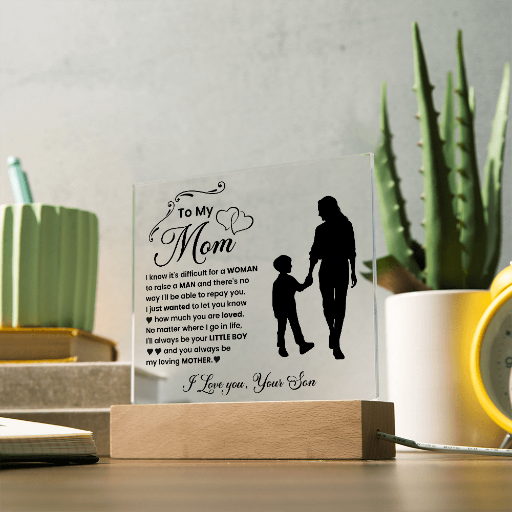 To My Mom "I'll Always Be Your Little Boy"