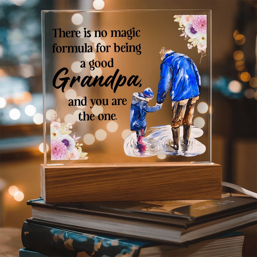 To Grandpa  "You Are The One"