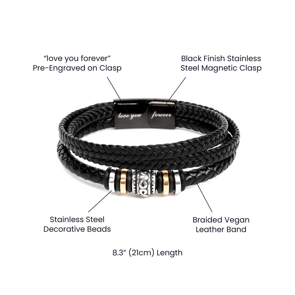 To My Dad-You Have Always Been My Greatest Hero-Wrist Bracelet