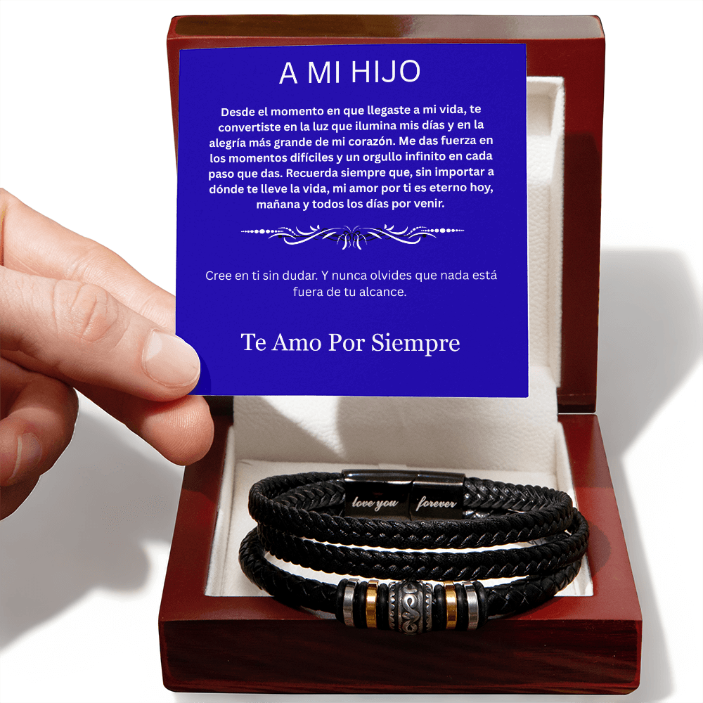 A Mi Hijo-Cree En Ti Sin Dudar-Pulsera