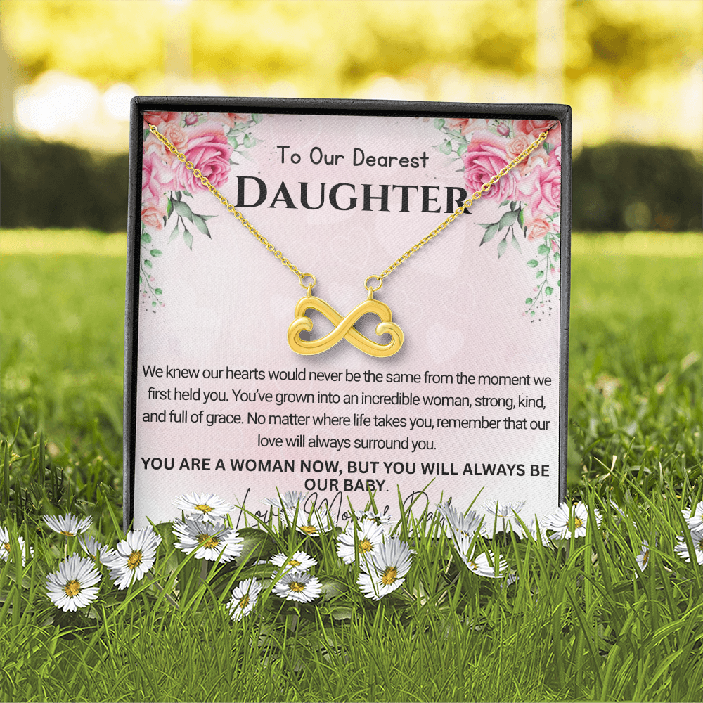 To Our Dearest Daughter "You Will Always Be Our Baby"