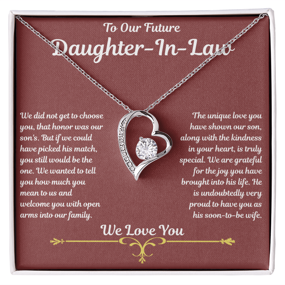 To Our Future Daughter-In-Law