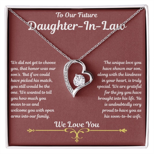 To Our Future Daughter-In-Law