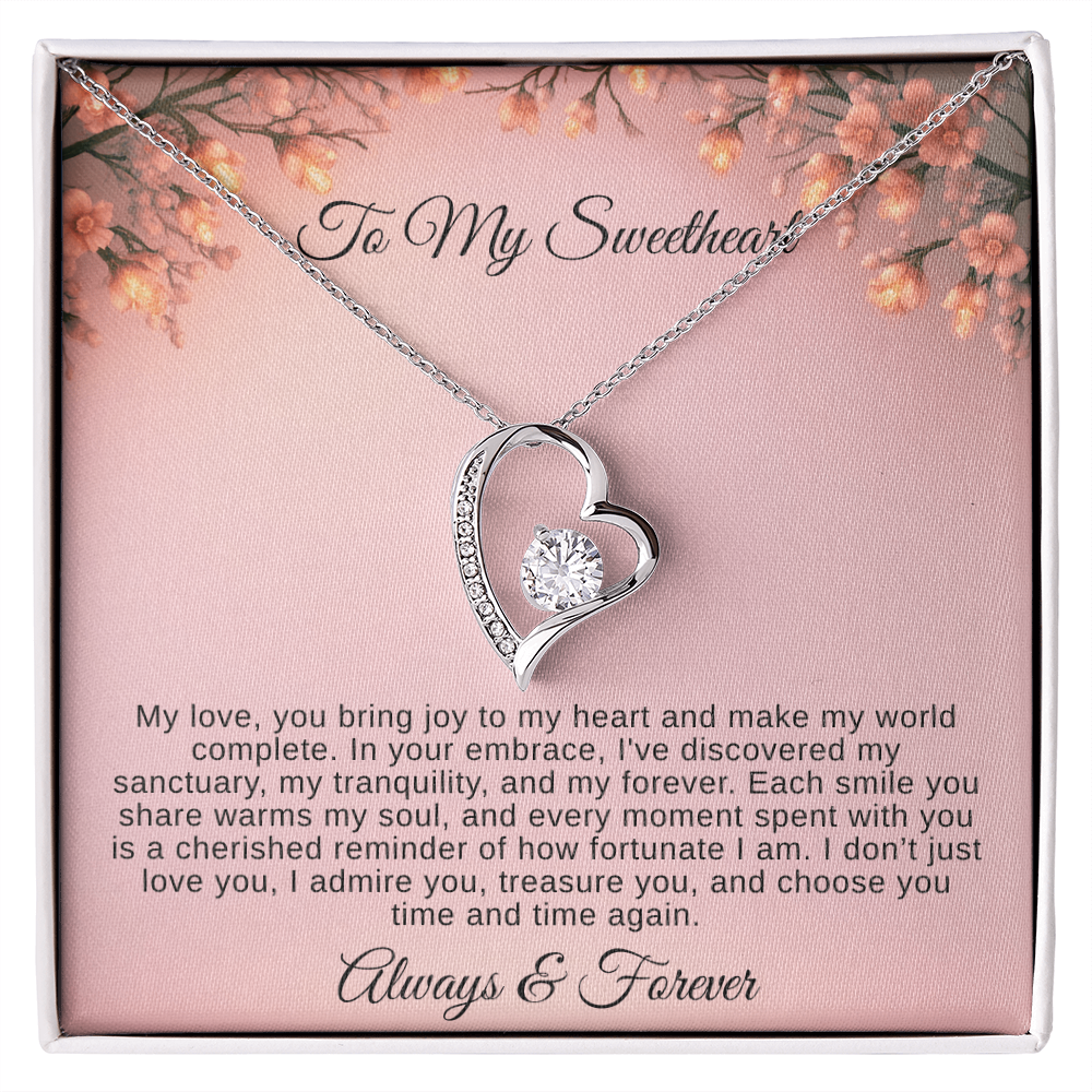 To My Sweetheart  "You Bring Joy To My Heart"