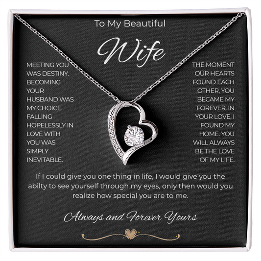 To My Beautiful Wife  "Meeting You Was Destiny"