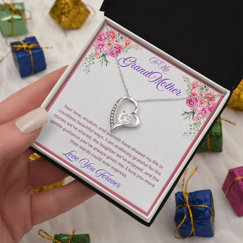 To My GrandMother  "I Am Endlessly Grateful"