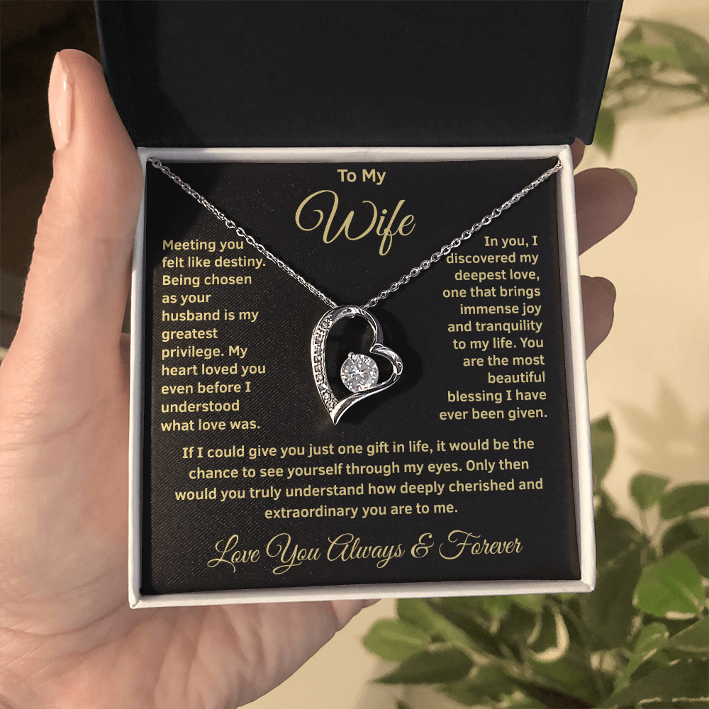 To My Wife  "Meeting You Felt Like Destiny"