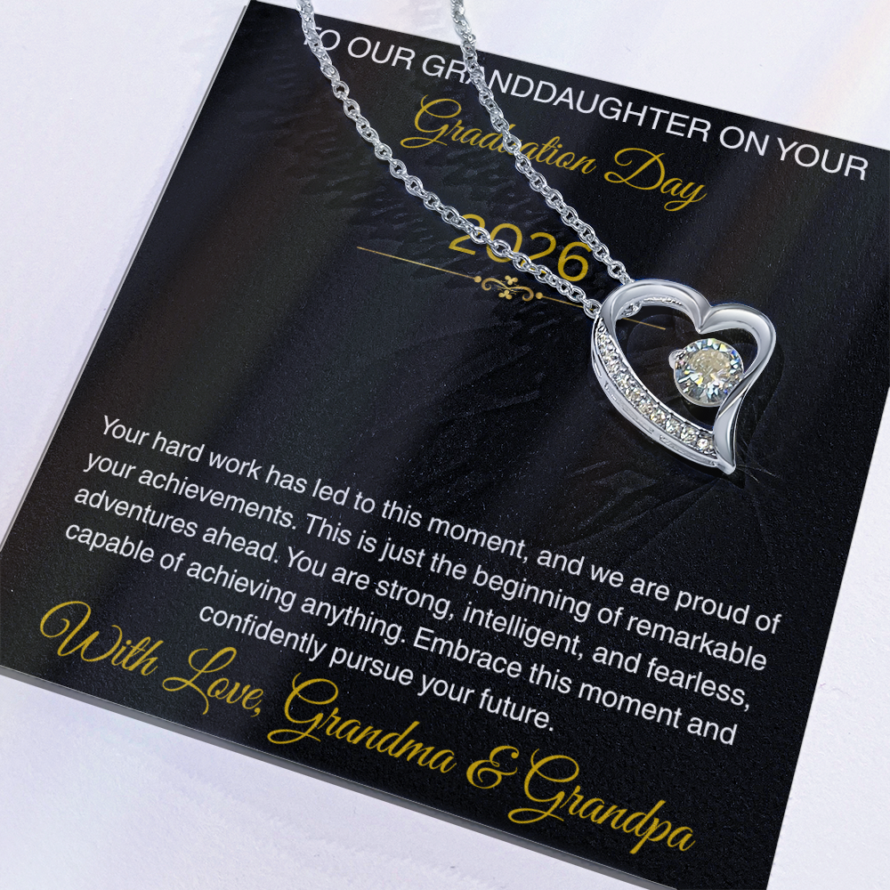 To Our Granddaughter   "We Are Proud Of Your Achievements"