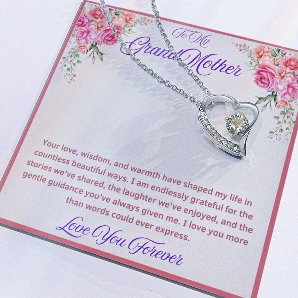 To My GrandMother  "I Am Endlessly Grateful"