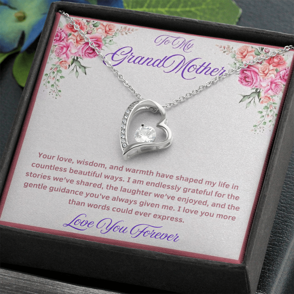 To My GrandMother  "I Am Endlessly Grateful"
