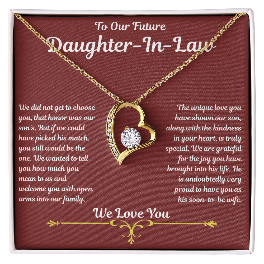 To Our Future Daughter-In-Law