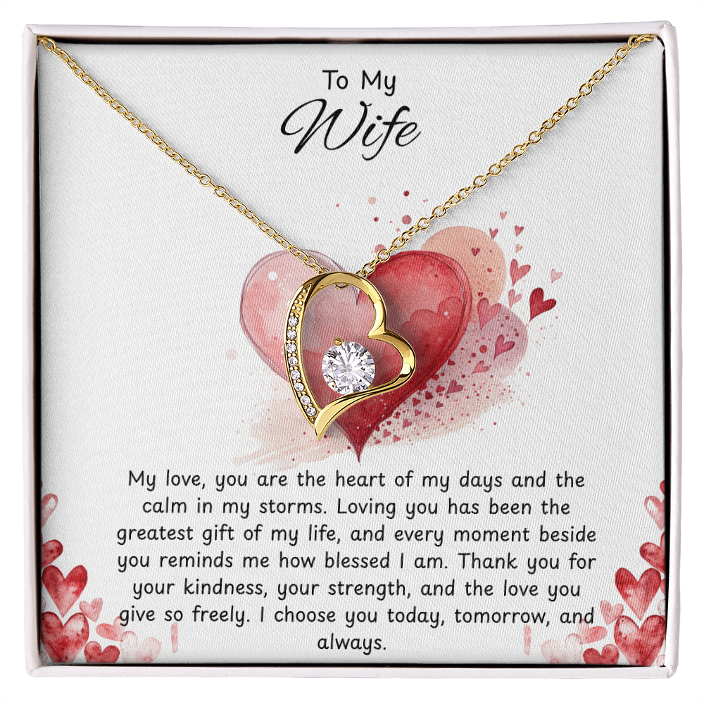 To My Wife  "You Are The Heart Of My Days"