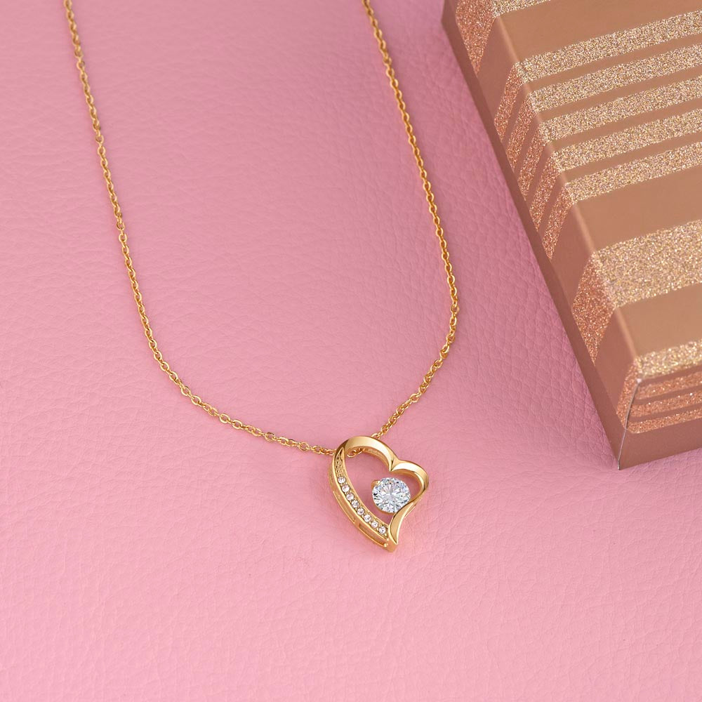 To My Wife – "Your Arms Are My Safe Place" Necklace
