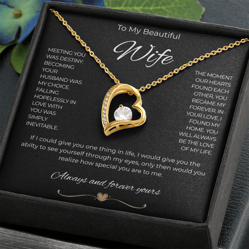 To My Beautiful Wife  "Meeting You Was Destiny"
