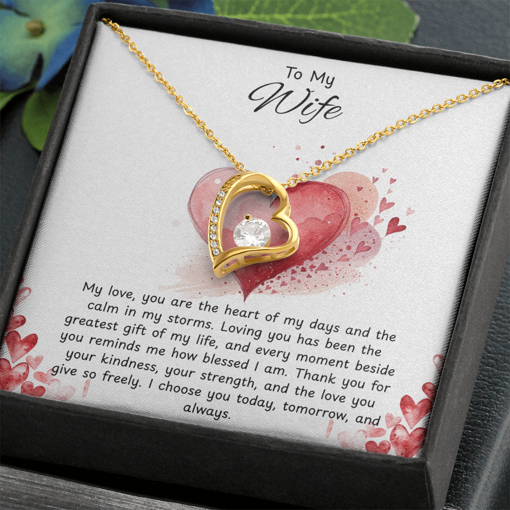 To My Wife  "You Are The Heart Of My Days"
