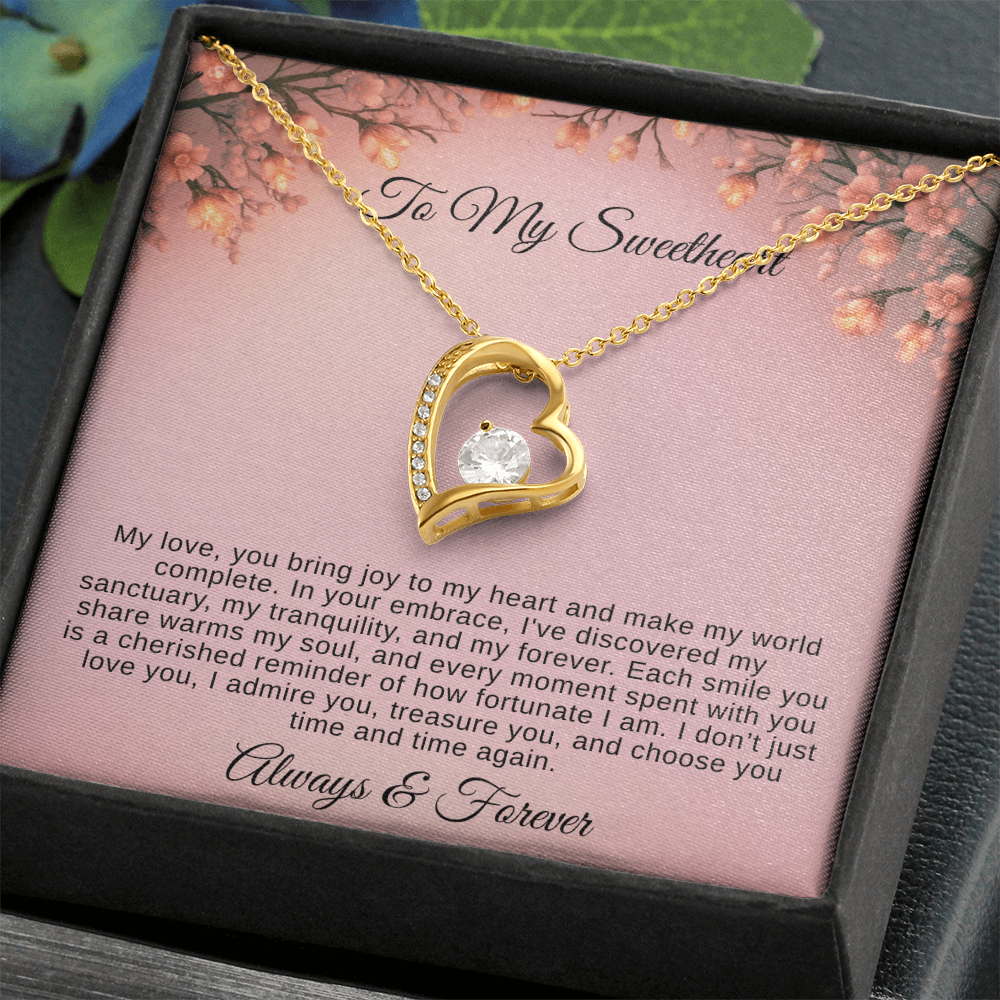 To My Sweetheart  "You Bring Joy To My Heart"