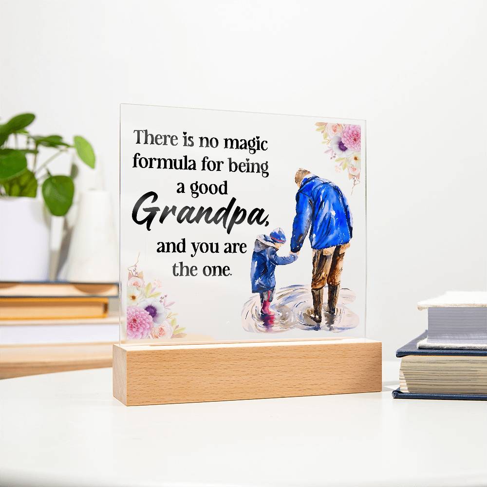 To Grandpa  "You Are The One"