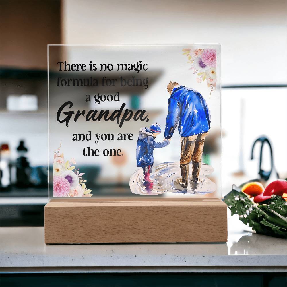 To Grandpa  "You Are The One"