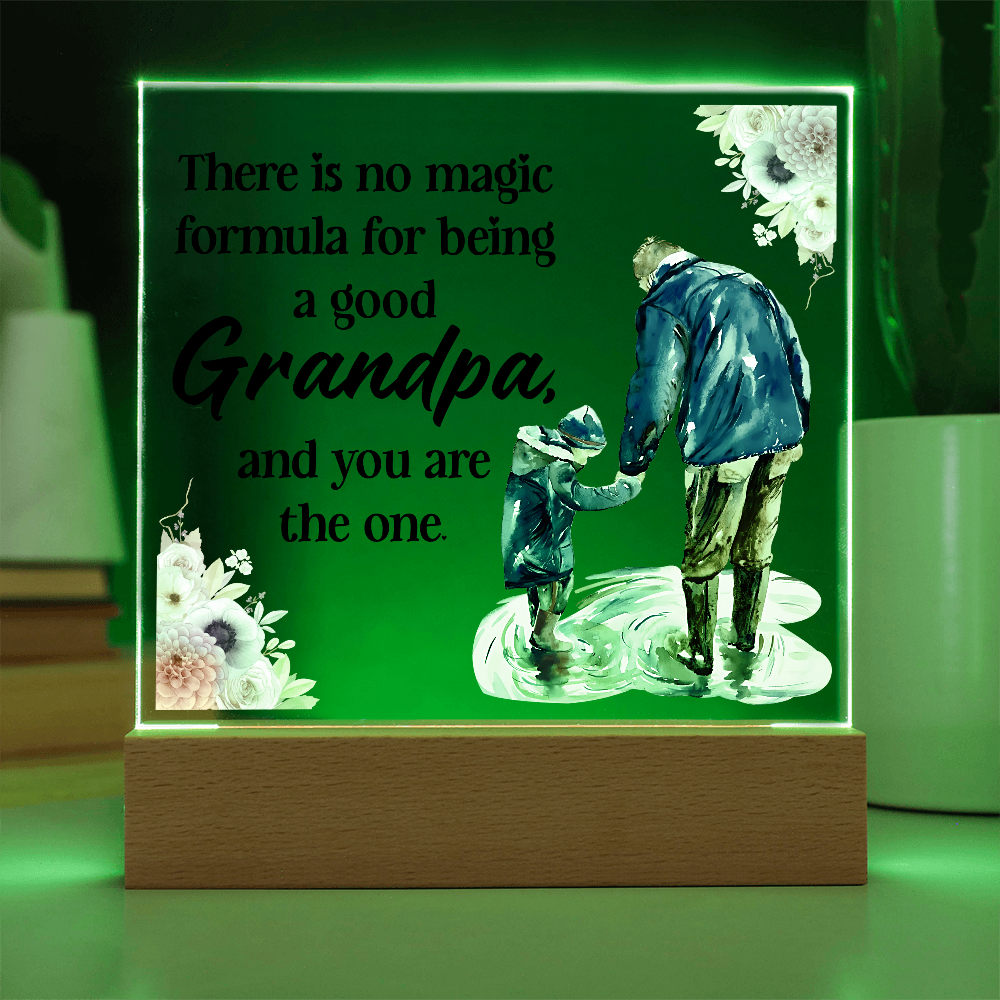 To Grandpa  "You Are The One"