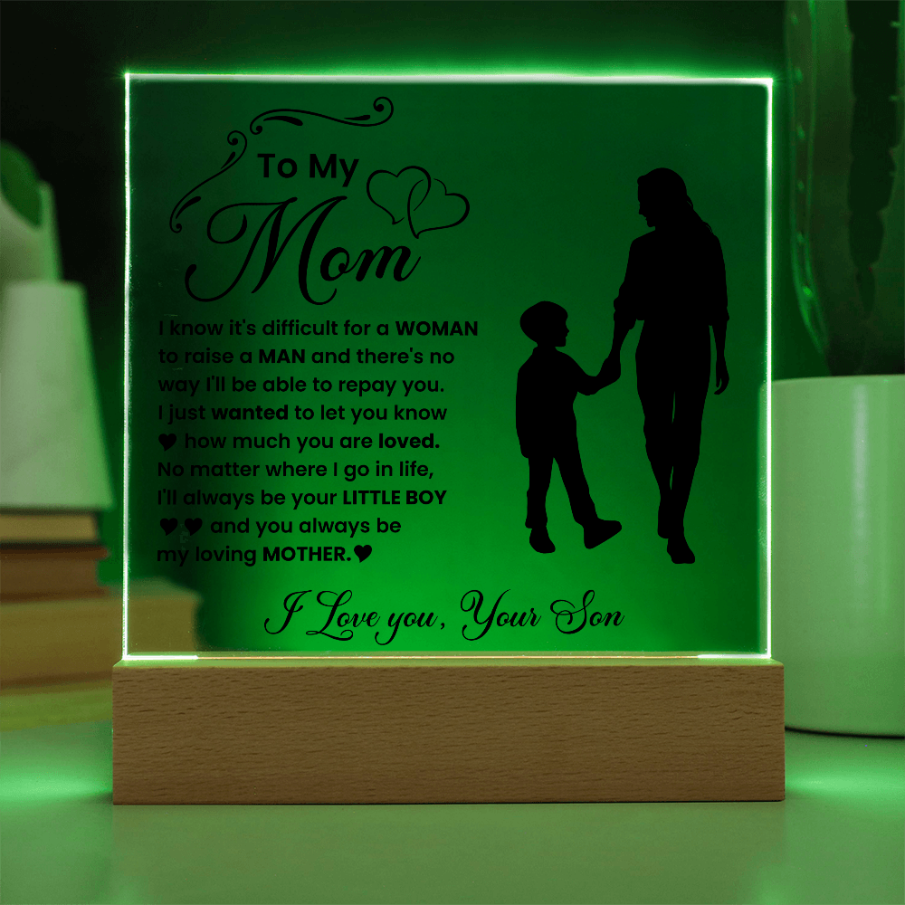 To My Mom "I'll Always Be Your Little Boy"