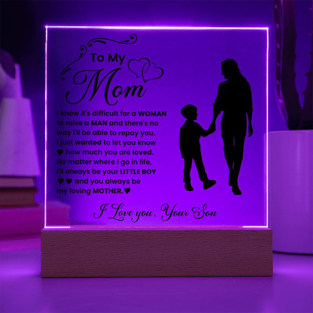 To My Mom "I'll Always Be Your Little Boy"