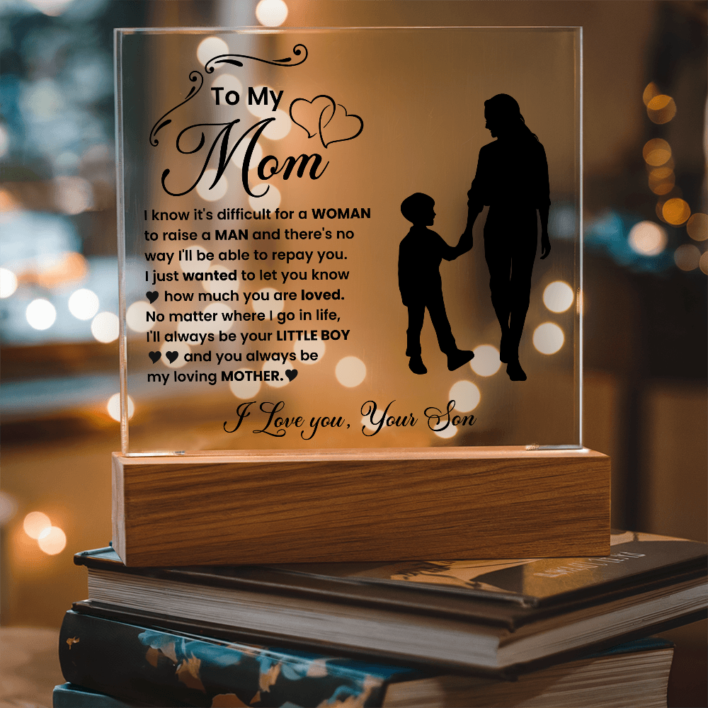 To My Mom "I'll Always Be Your Little Boy"