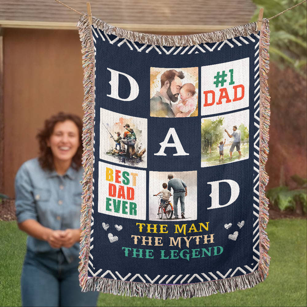 Dad-Woven Blanket