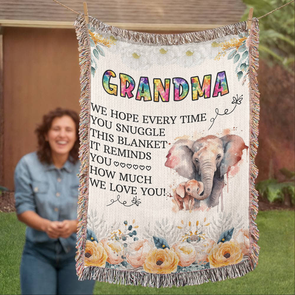 To My Grandma "We Hope Every Time You Snuggle"