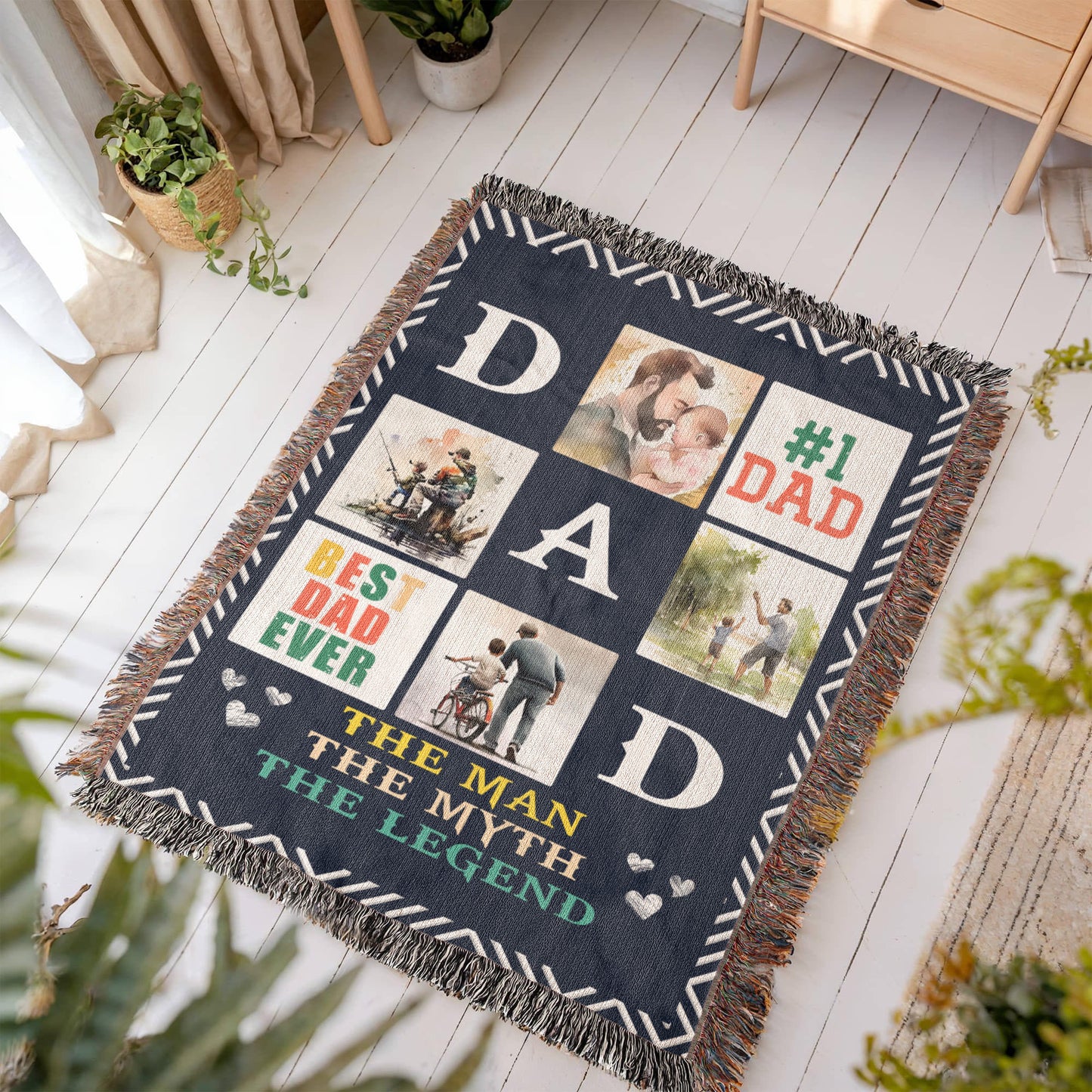 Dad-Woven Blanket