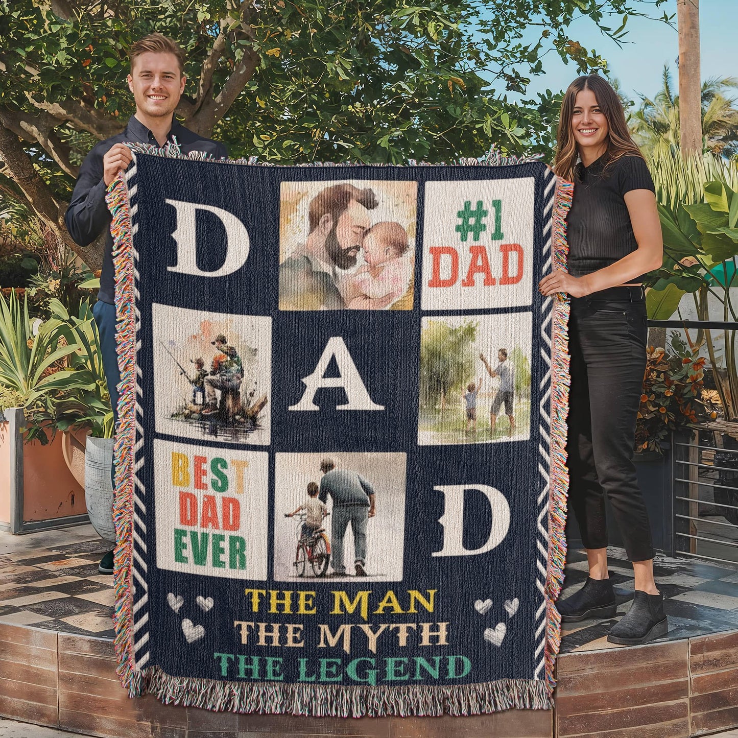 Dad-Woven Blanket