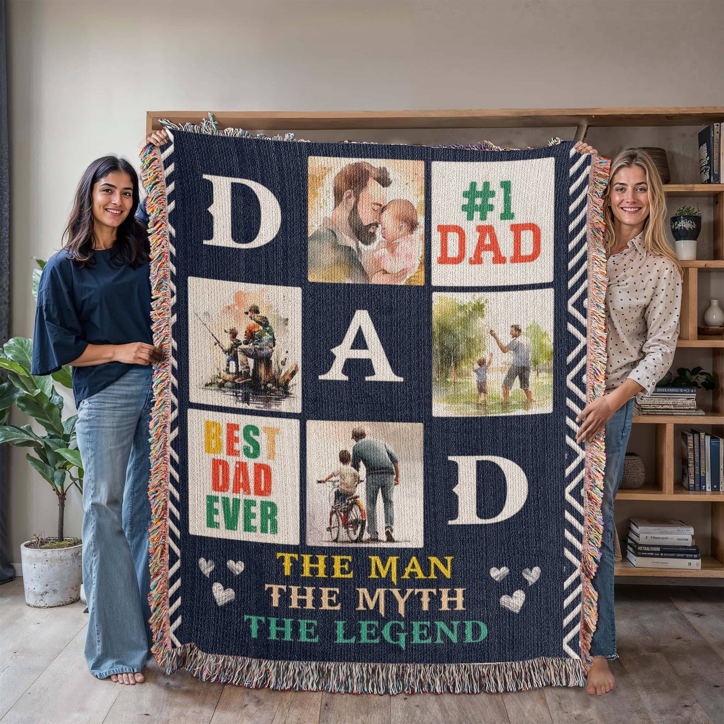 Dad-Woven Blanket