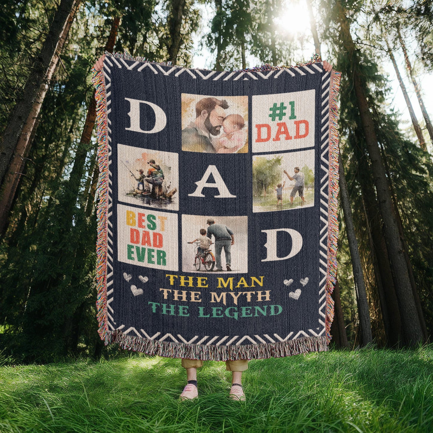 Dad-Woven Blanket