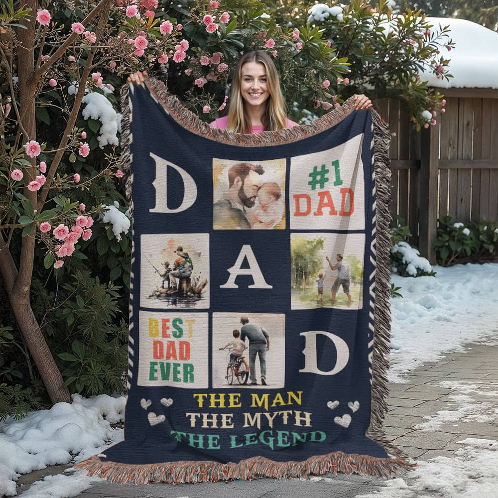 Dad-Woven Blanket