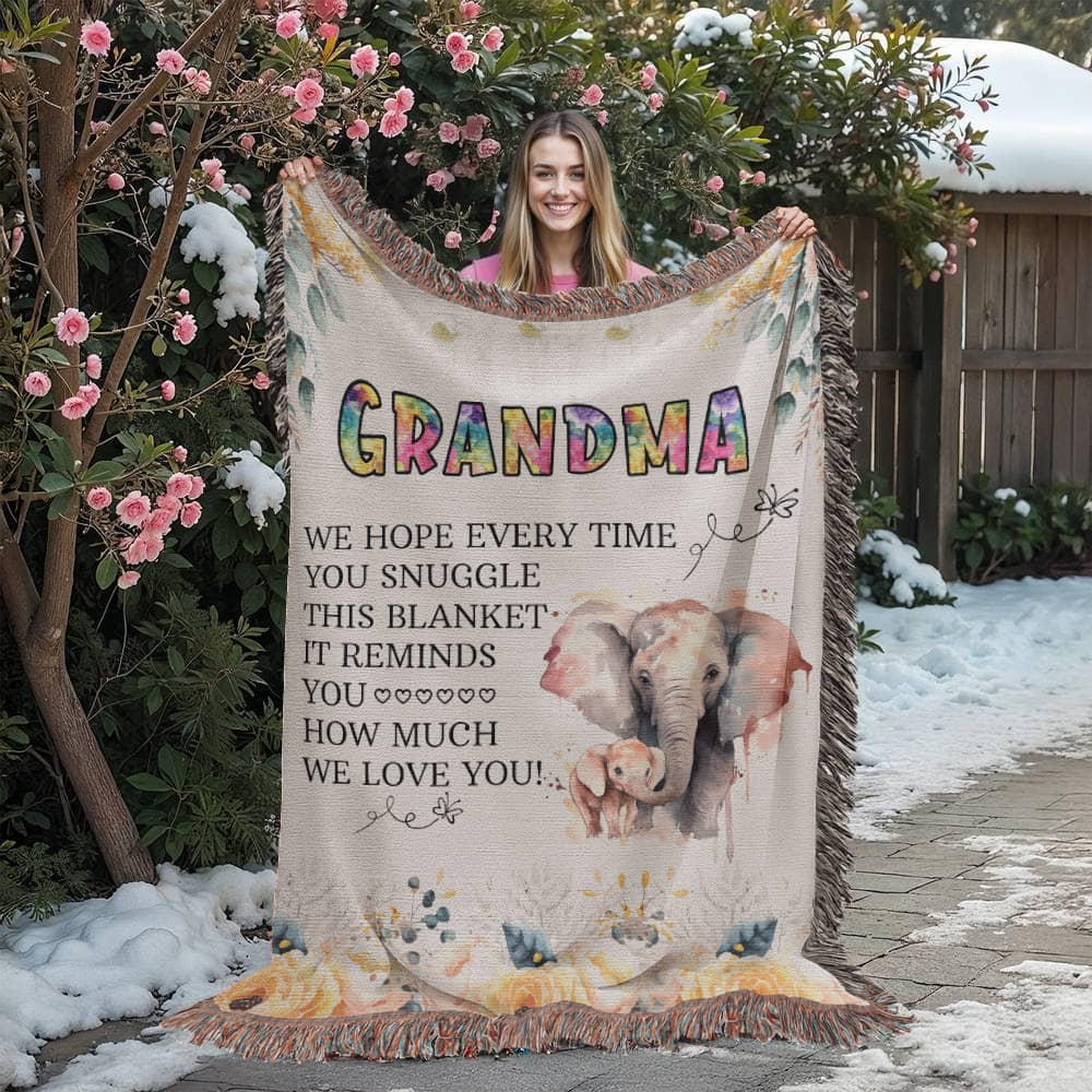 To My Grandma "We Hope Every Time You Snuggle"