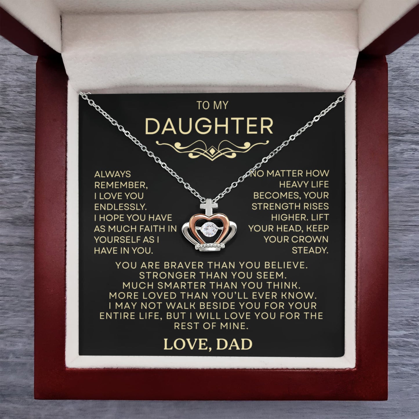 To My Daughter  "You Are Braver Than You Believe"