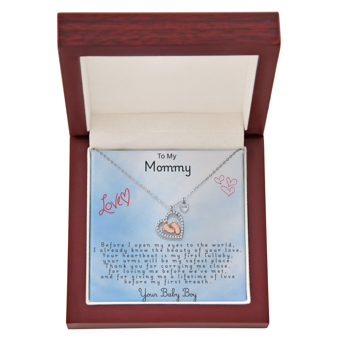 To My Mommy  "Your Baby Boy"